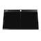 Nantucket Sinks Large Double Bowl Prep Station Topmount Granite Composite Black PR3420PS-BL - alternate 2